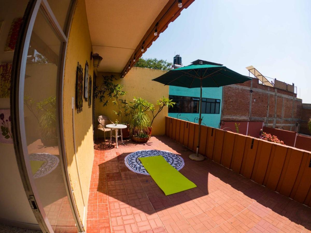 Casa De Las Palmas Guest House Oaxaca Bagian luar foto